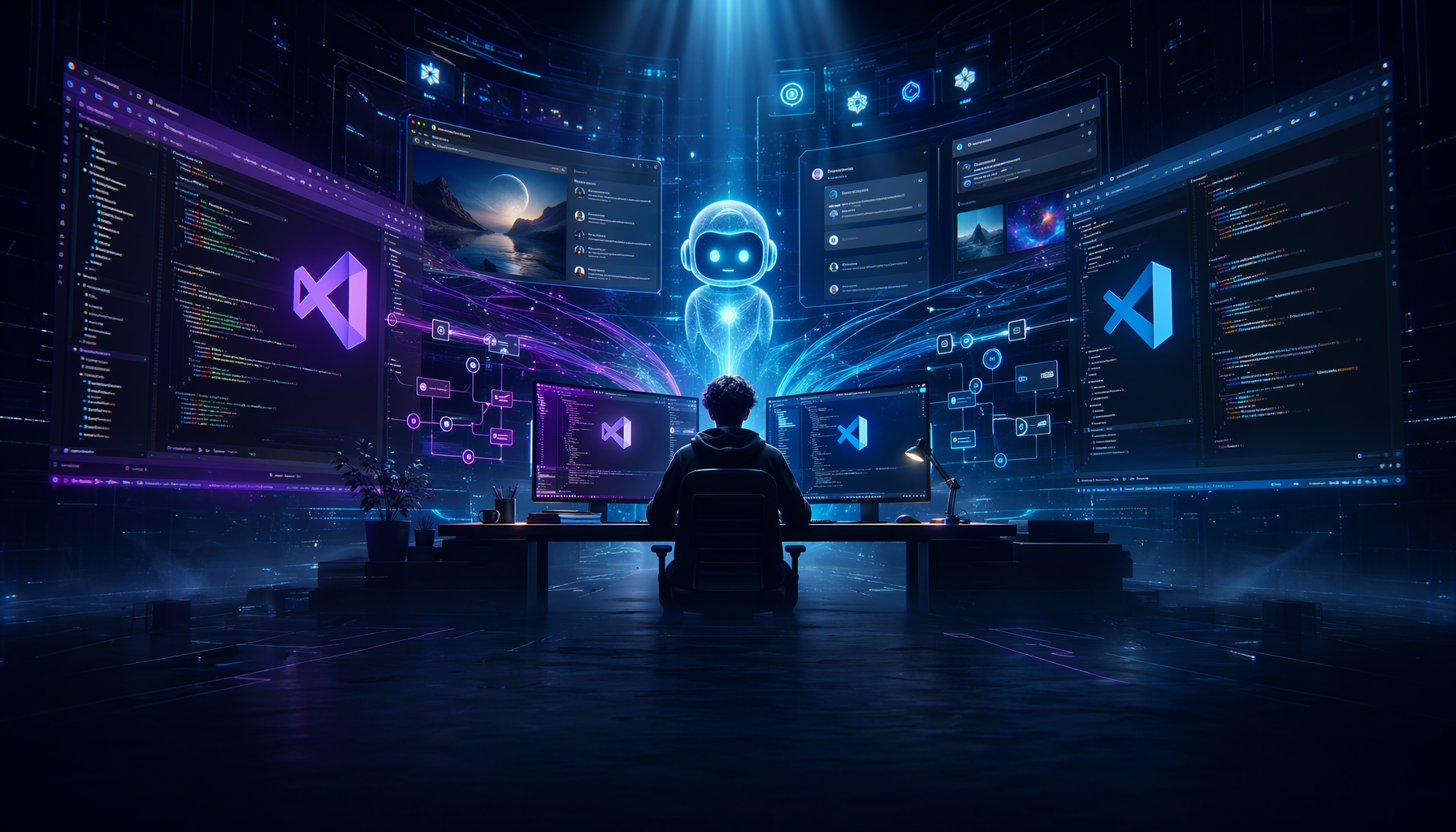 Copilot se vuelve agente: así cambian Visual Studio y VS Code en 2026